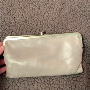 Hobo wallet. Light gray